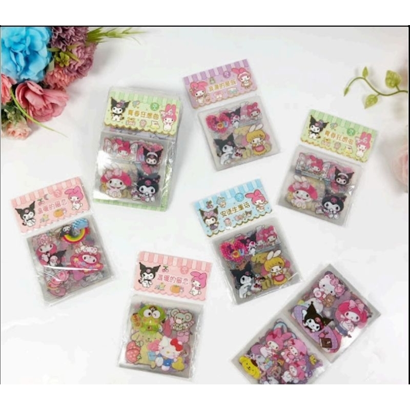 

Stiker Sanrio Murah Lucu 1 pack isi 24