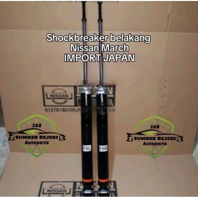 Shockbreaker belakang Nissan March