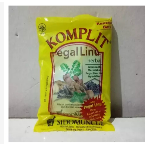 

Jamu komplit pegal linu sidomuncul