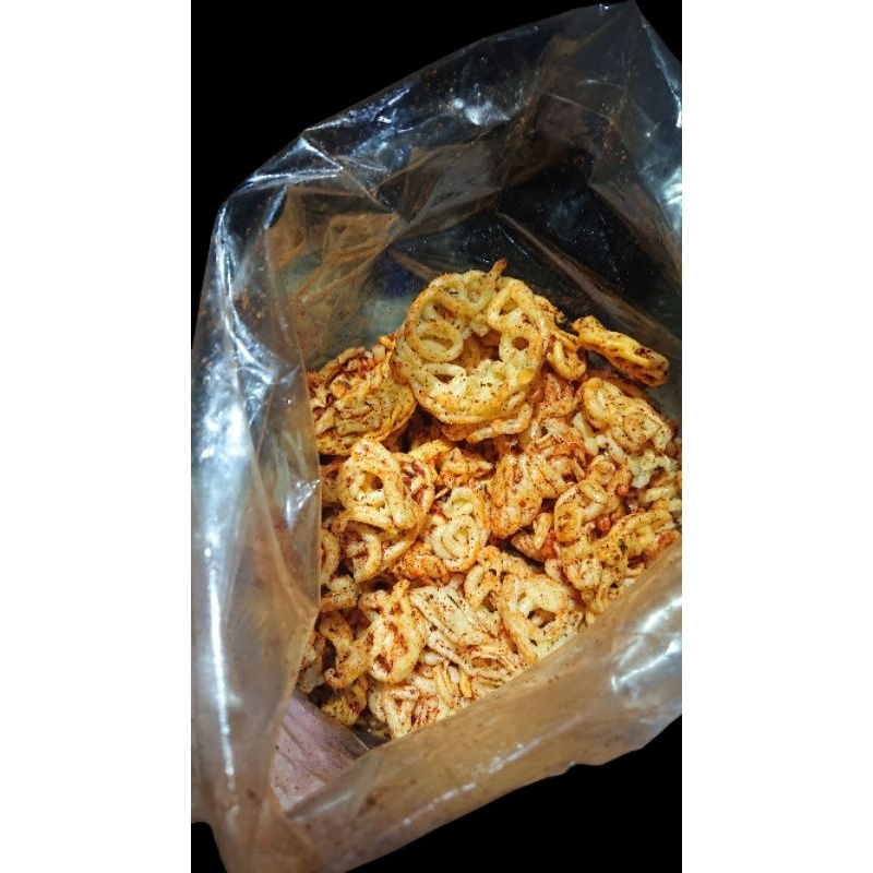 

Kerupuk Seblak Mawar Pedas Renyah 1.75kg