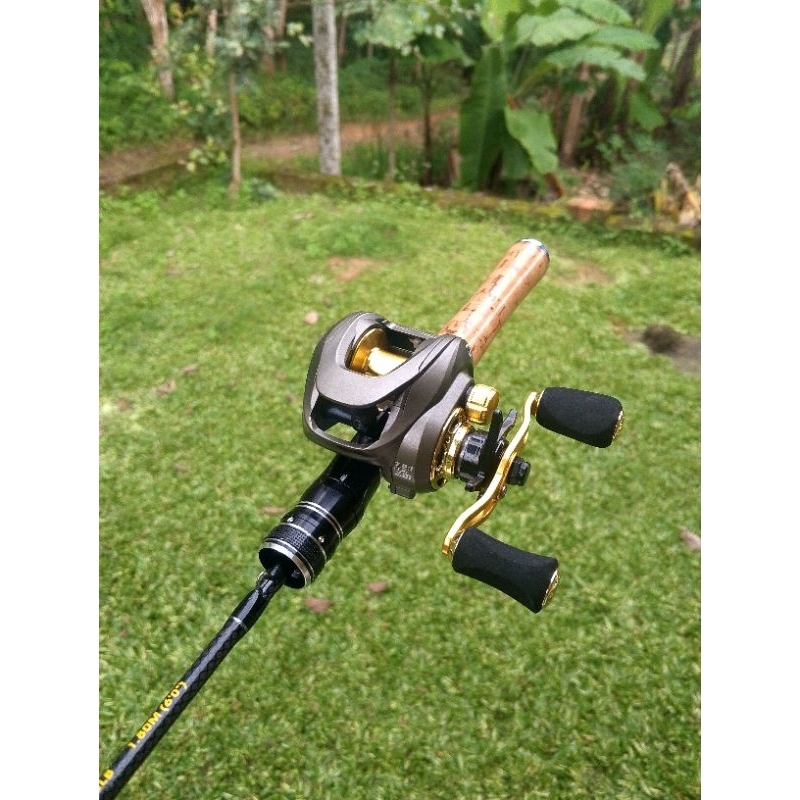 pancing set bc Joran king fisher & Reel Zorro metanium