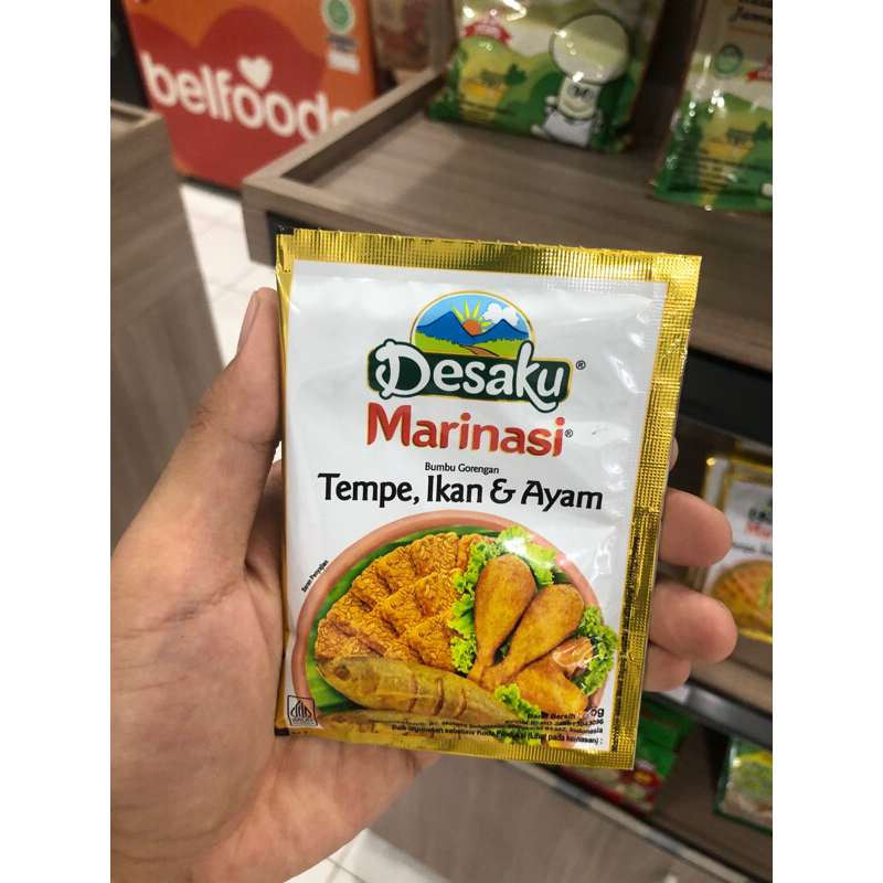 

Desaku marinasi tempe, ikan, ayam 1 rtg