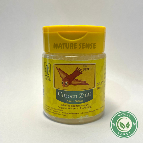 

Citroen Zuur (Asam Sitrat) Cap Pipit 60 gr