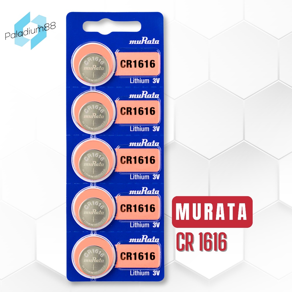 Murata CR1616 CR 1616 Baterai Lithium 3V