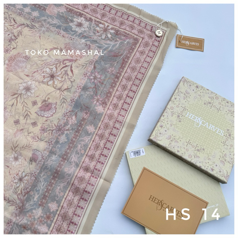 HERSCARVES BOX hijab motif premium digital printing kemasan box