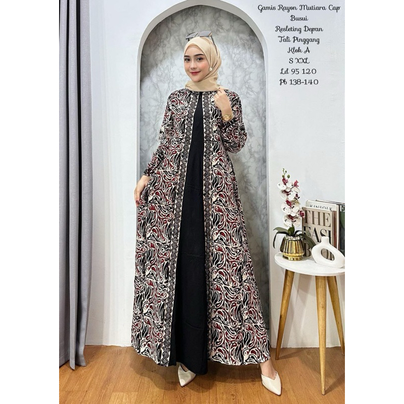 DASTER GAMIS RAYON PREMIUM