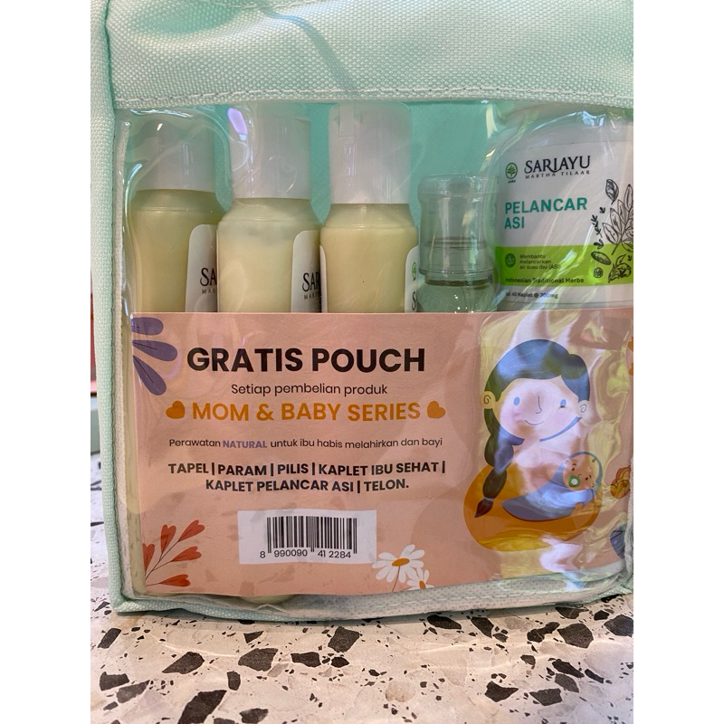 Sariayu Paket Habis Bersalin Lengkap Free Pouch