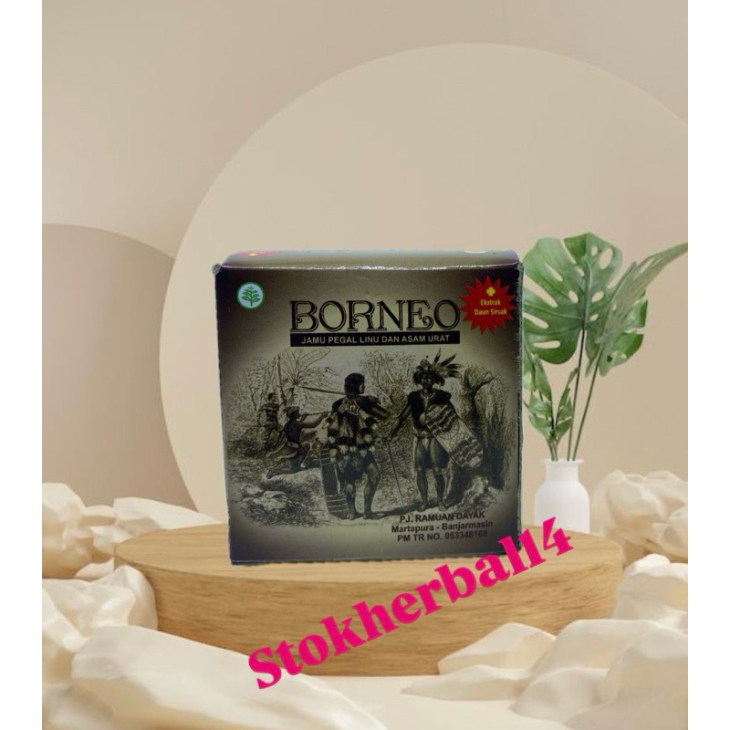 

Borneo Kapsul asam urat pegal linu