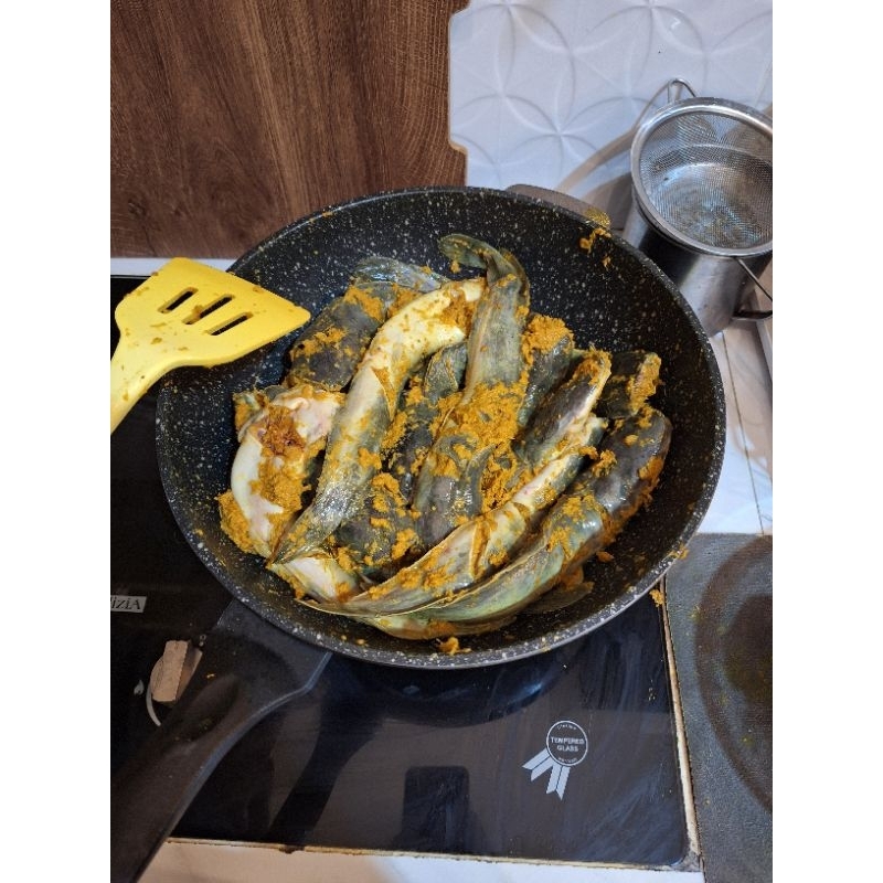 

LELE UNGKEP BUMBU LENGKUAS ALA PADANG ISI 6 IKAN, UKURAN BESAR & ANTI BUMBU INSTAN!!