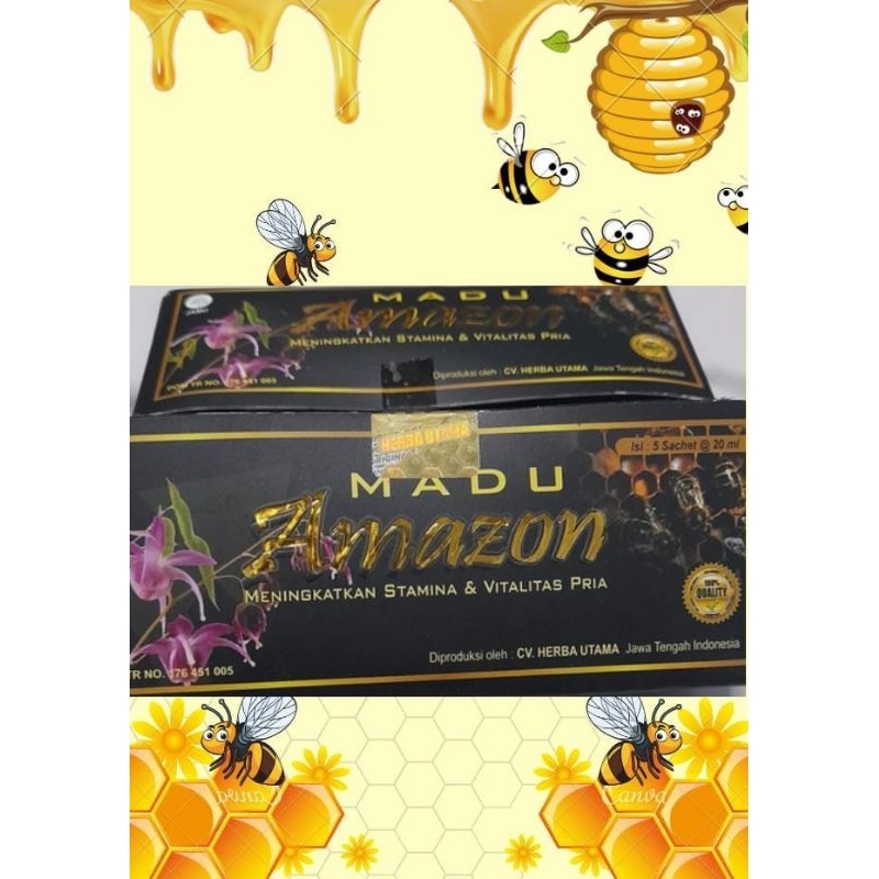 

Madu amazon isi 5 saset