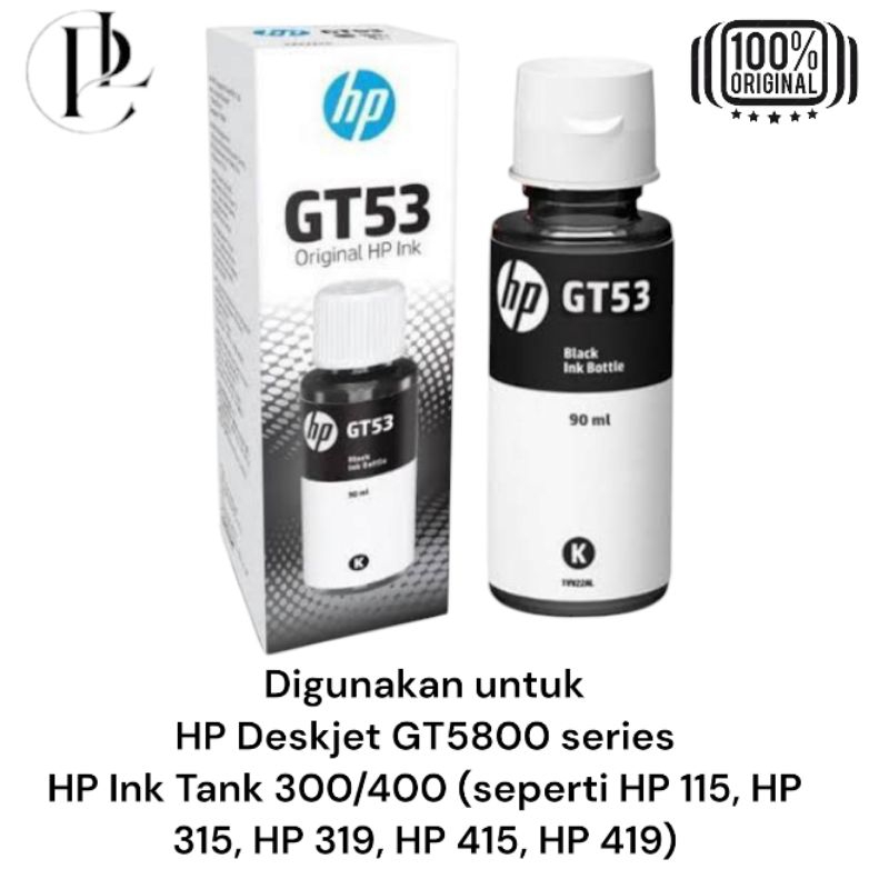 TINTA HP GT53 ORIGINAL FOR PRINTER INK TANK 315_415 SMART 515