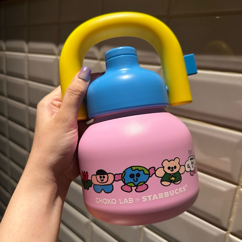 NEW EXCLUSIVE Starbucks x Chako lab Lin Lin Tumbler 1L Stainless Steel Original Starbucks
