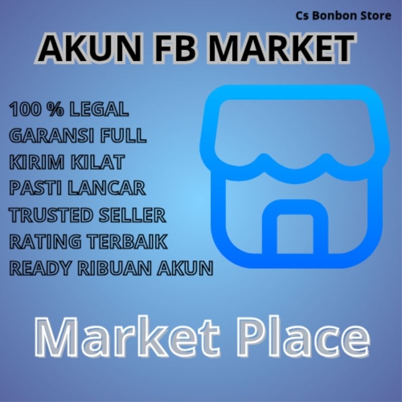 AKUN FB MARKETPLACE BERGARANSI