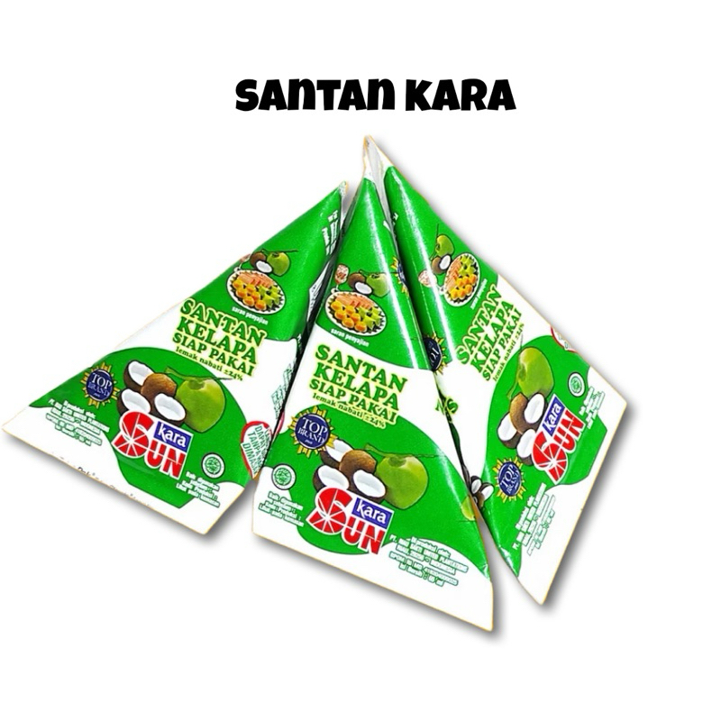 

sun kara 65ml santan kelapa kerucut 1 pcs