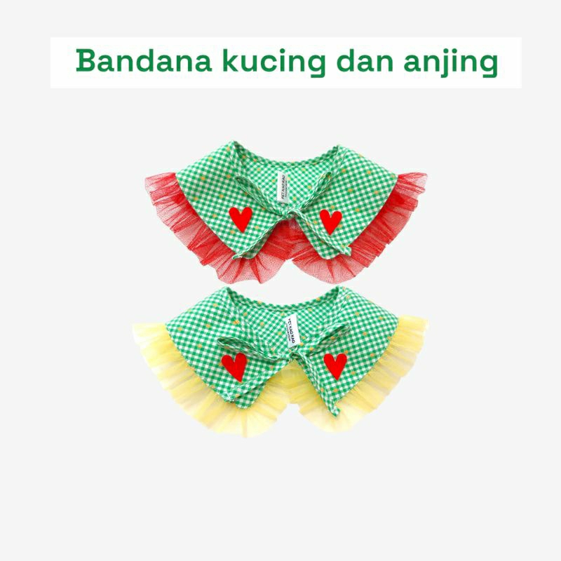 Baju kucing dan baju anjing bib kucing atau anjing lucu pasti bagus murah pula