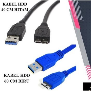 KABEL HDD EXTERNAL USB 3.0 || Kabel  Hardisk Bekualitas