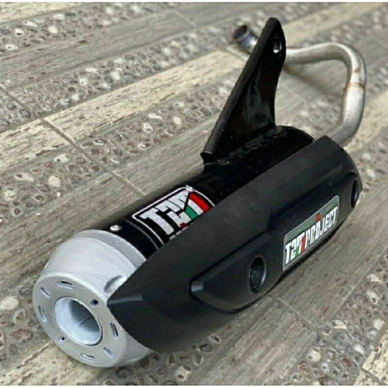 Knalpot Tsukigi Standar Racing Ngebas Untuk Motor Beat Karbu, Beat FI, Beat New Deluxe, Scoopy