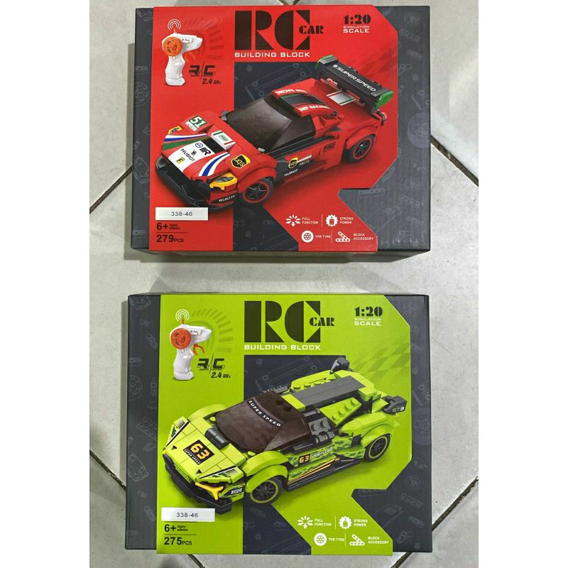 Mainan Anak RC Super Car Mobil Lego Remote Control Mengasah Kemampuan Anak Untuk Kado