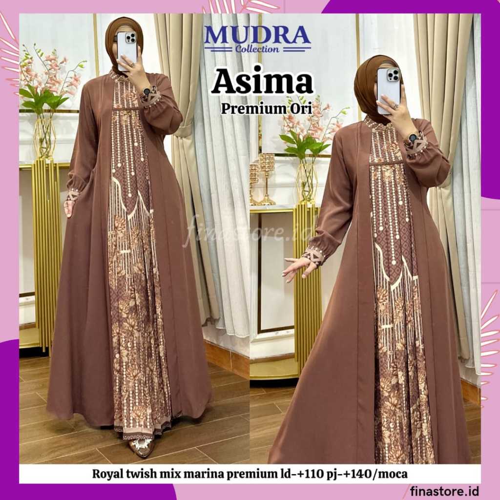 Gamis Mudra Collection / Gamis Terbaru / Gamis Wanita / Gamis Premium / Gamis Pesta / One Set / Sete