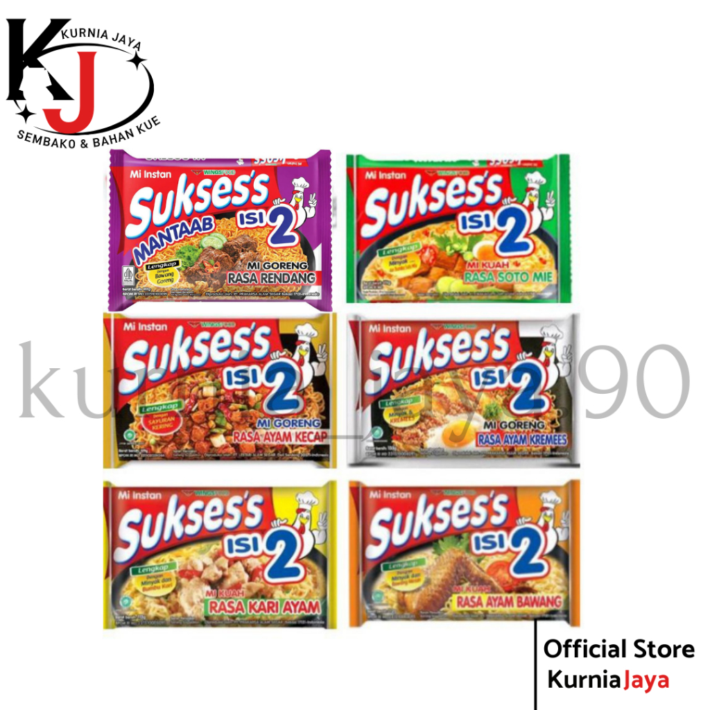 

[ SUKSESMIE ] Mie Instan isi 2, 2pcs
