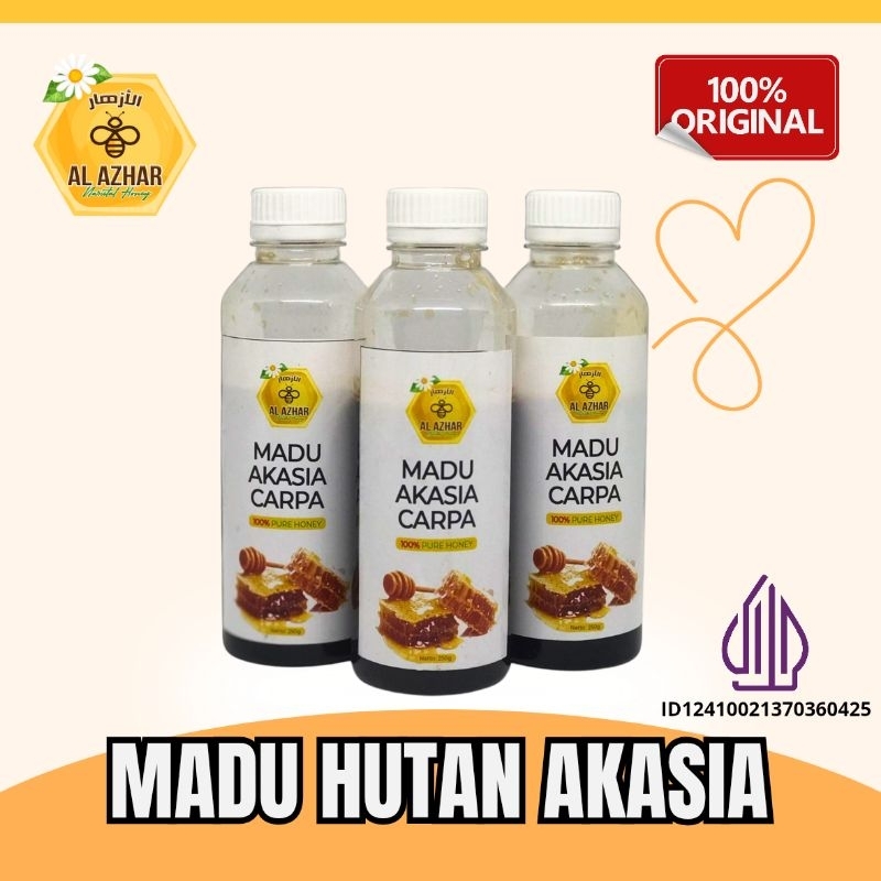 

Madu Akasia Karpa 250g | Madu Asli Murni Rasa Ringan – Herbal Imun & Stamina Toko Al Azhar Store