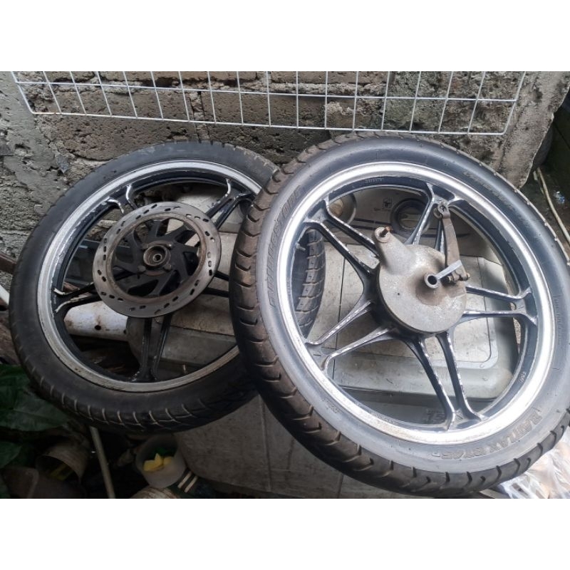 Velg thunder suzuki tunder custom japstyle caferacer tracker dll pelek racing palang original ori co