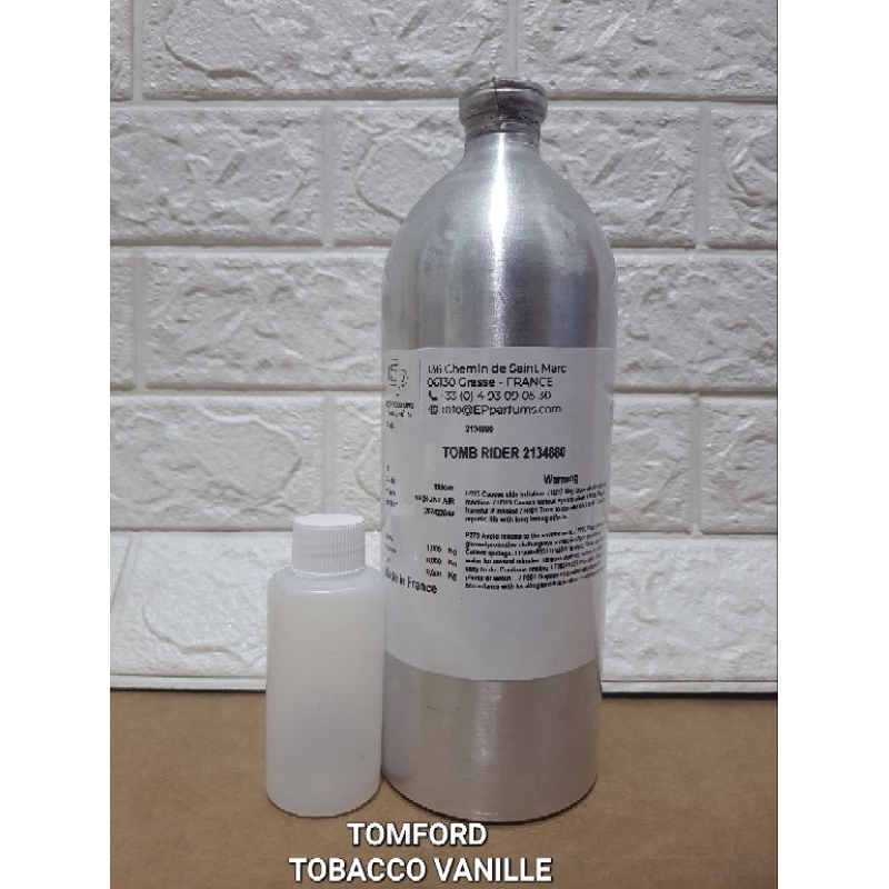 BIBIT PARFUM TOMB RIDER EXPRESSION SEARAH TOMF*RD TOBACCO VANILLE KEMASAN REPACK PER 100ML & 500ML