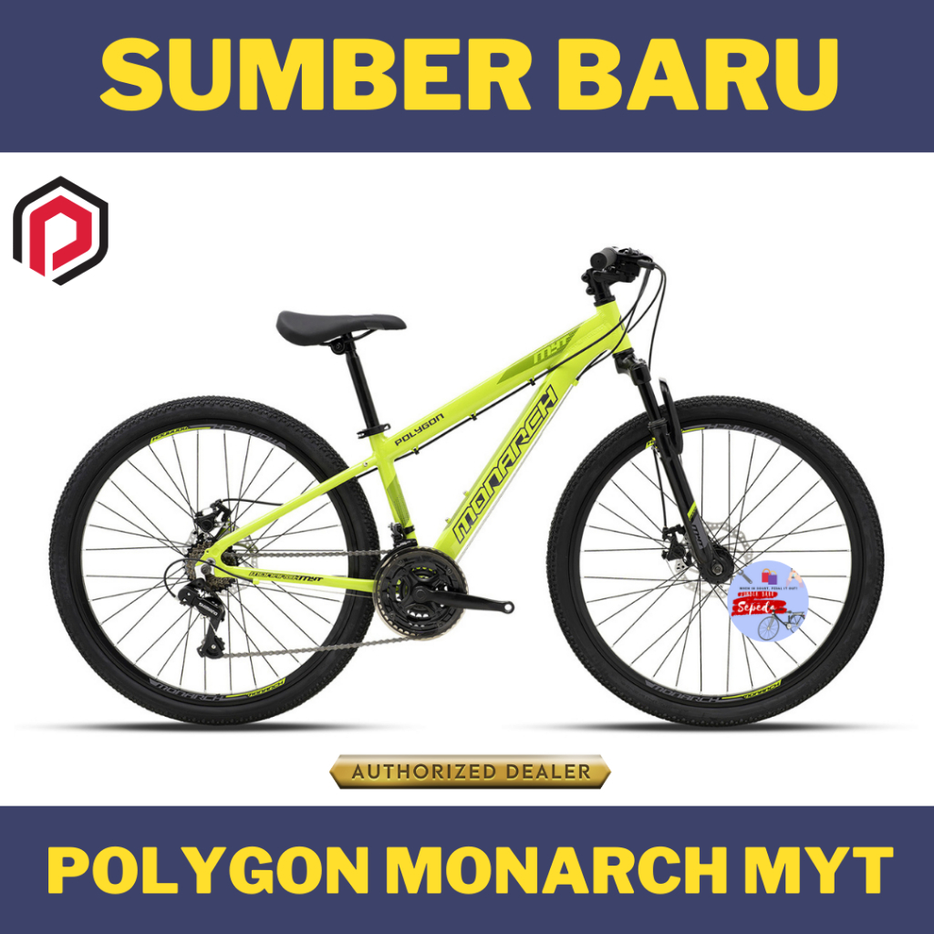Sepeda Gunung Mtb Polygon Monarch MYT 26 inch New