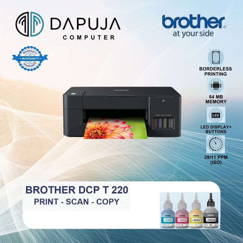Printer Brother DCP-T220 Multifungsi Printer