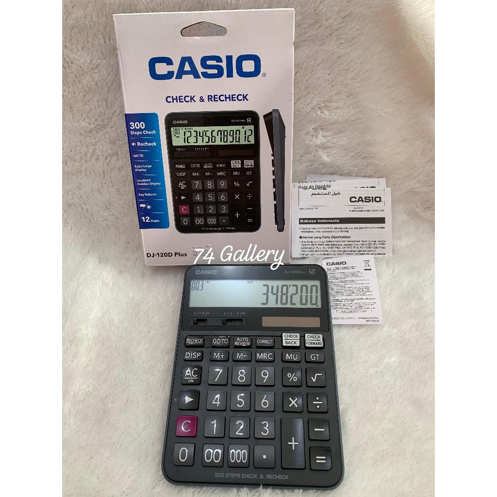

CASIO KALKULATOR 12 DIGIT DJ-120D PLUS