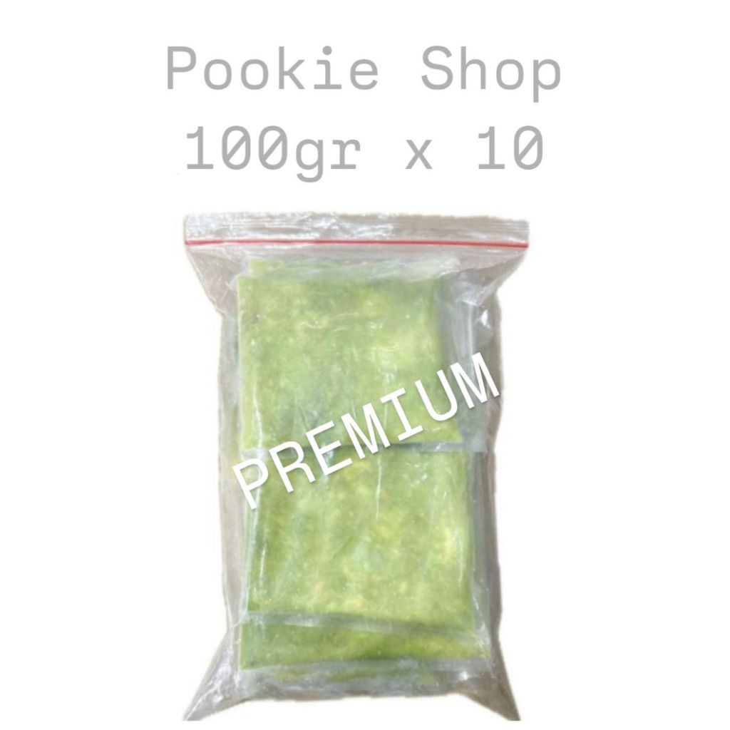

LOKAL frozen avocado/alpukat (Smashed) 10x100gr