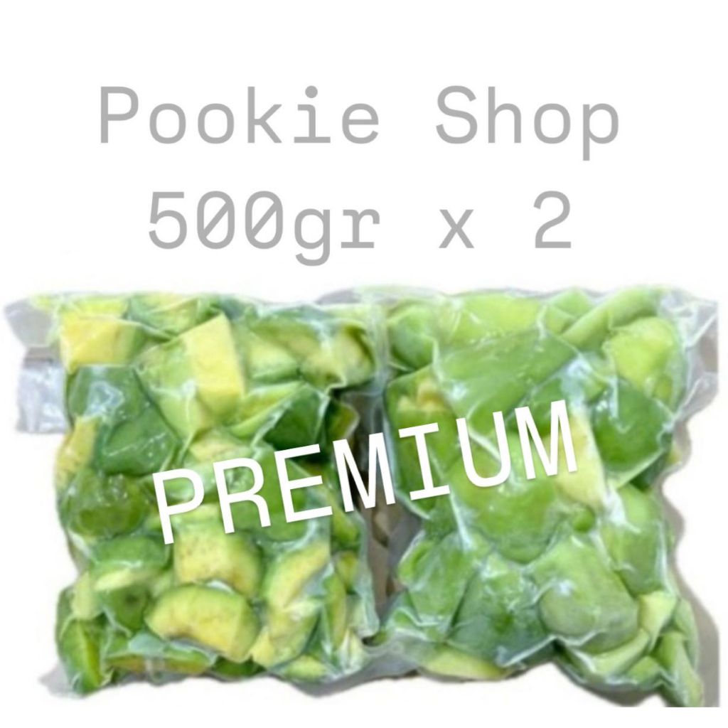 

LOKAL frozen avocado/alpukat (Diced) 1 kg