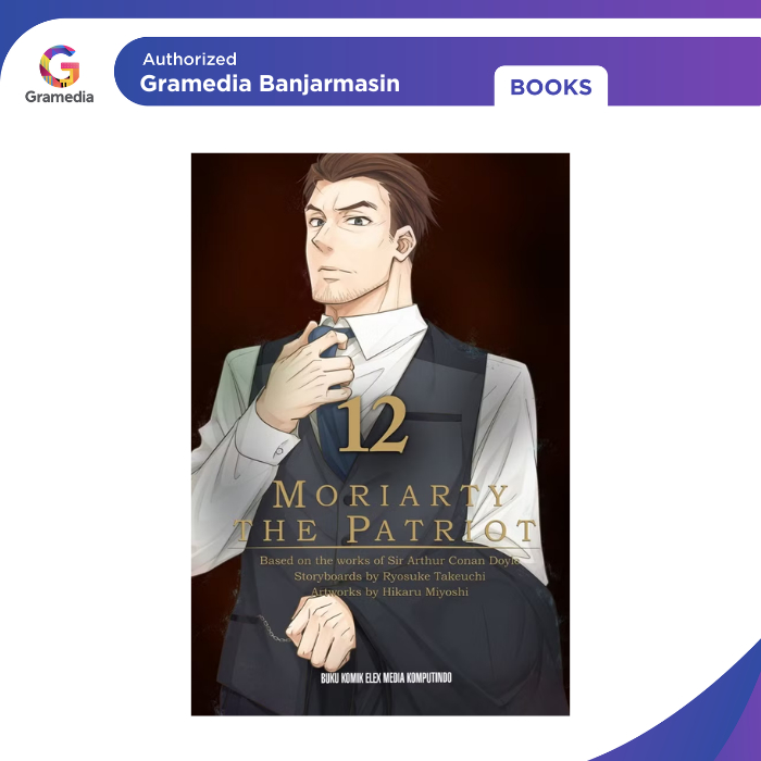 Gramedia Banjarmasin - Moriarty The Patriot 12