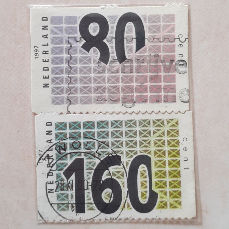 

Perangko Belanda Business Stamps Tahun 1997 set 2pcs