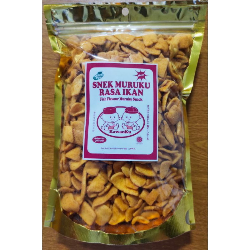 

GreenPoh - Snek Muruku Rasa Ikan - Balado 400gr