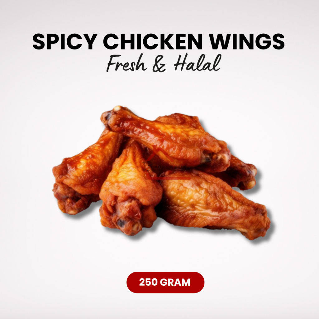 

Spicy Chicken Wings Premium Sayap Ayam Bumbu Pedas Halal Tangerang Selatan