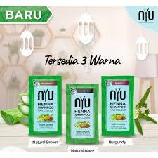 NYU Henna SHAMPOO sachet hair colour / NYU Henna Shampoo Hair Color