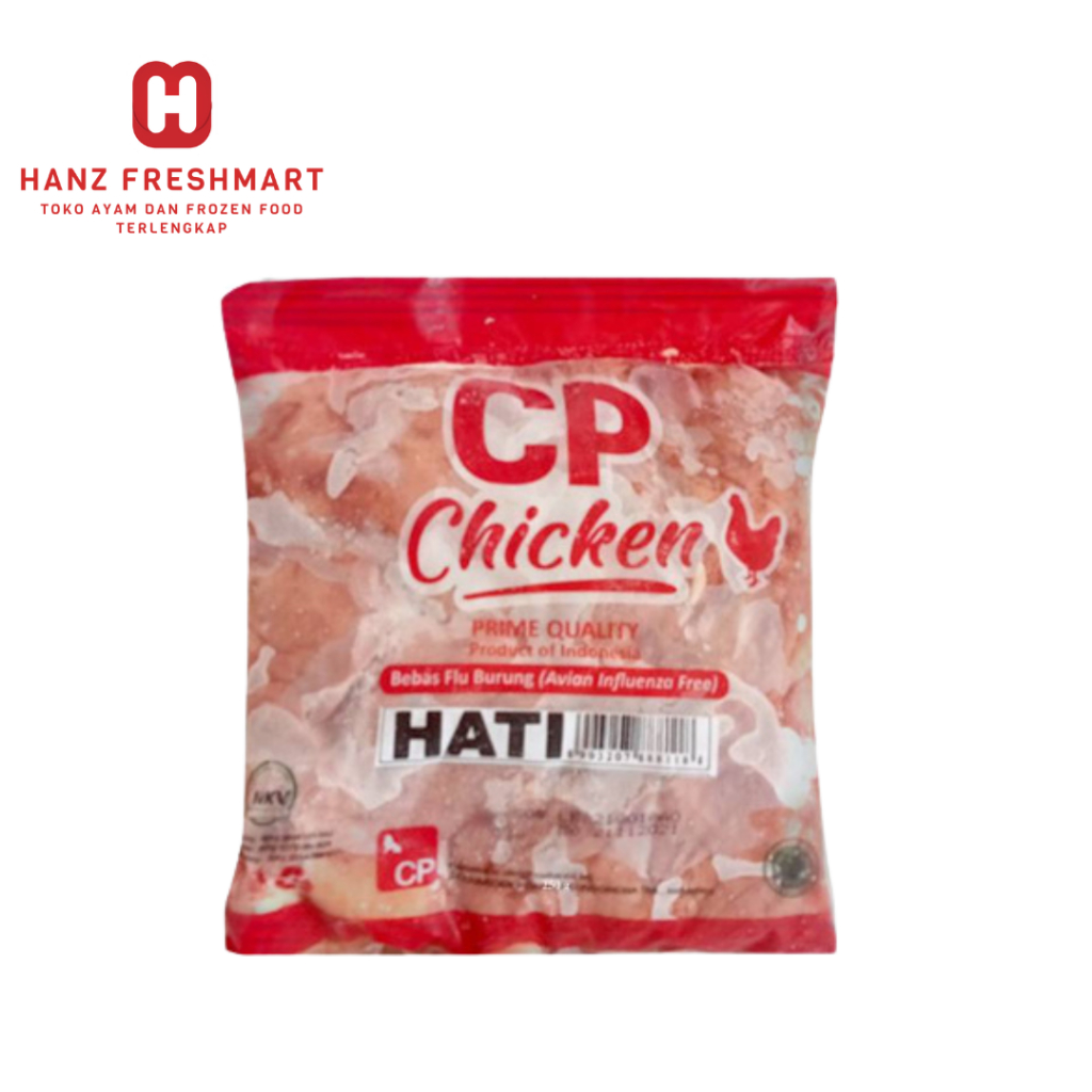 

CP Hati Ayam Beku 1kg - Hanz Freshmart