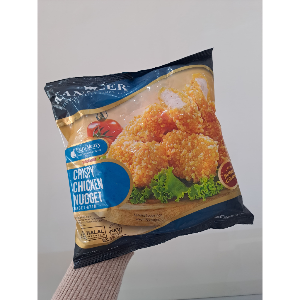 

kanzler chicken nugget crispy 450 gram