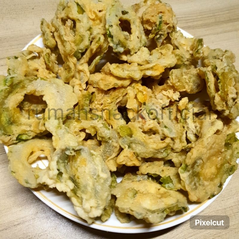 

Keripik Pare Premium Tidak Pahit 200g