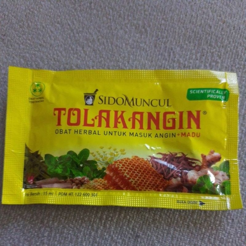 

Kemasan 1 sachet Tolak Angin Gabut