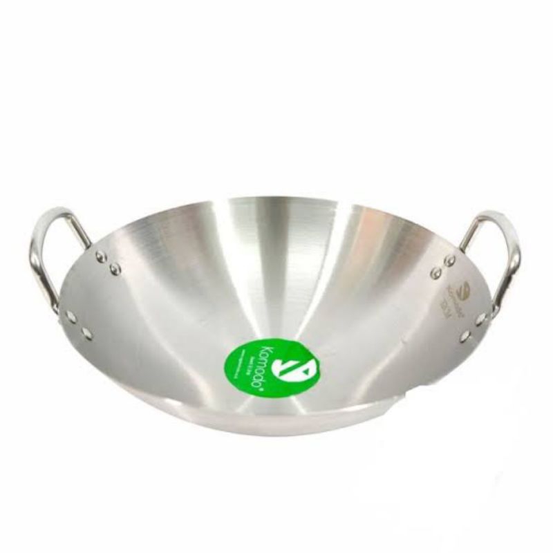 Komodo Kuali/ Wajan Penggorengan/ Anti Karat/ Stainless KOMODO 30cm