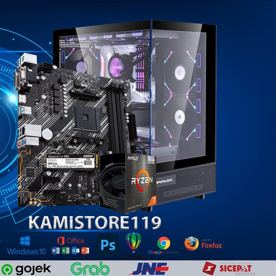 Pc Rakitan Gaming Ryzen 7 5700G I Ram 16GB I NVME 1TB