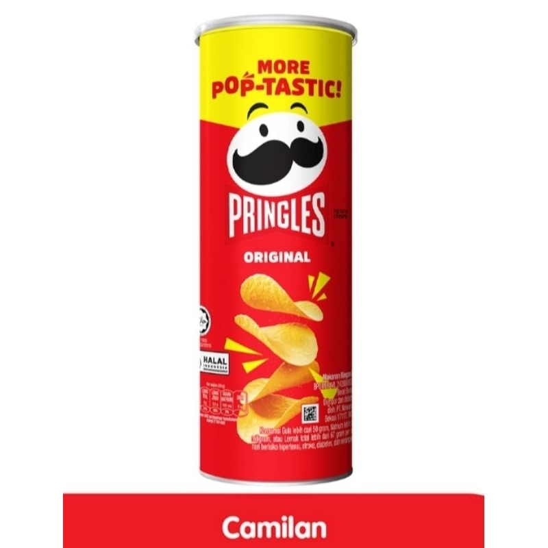 

Pringles keripik kentang original 102 g
