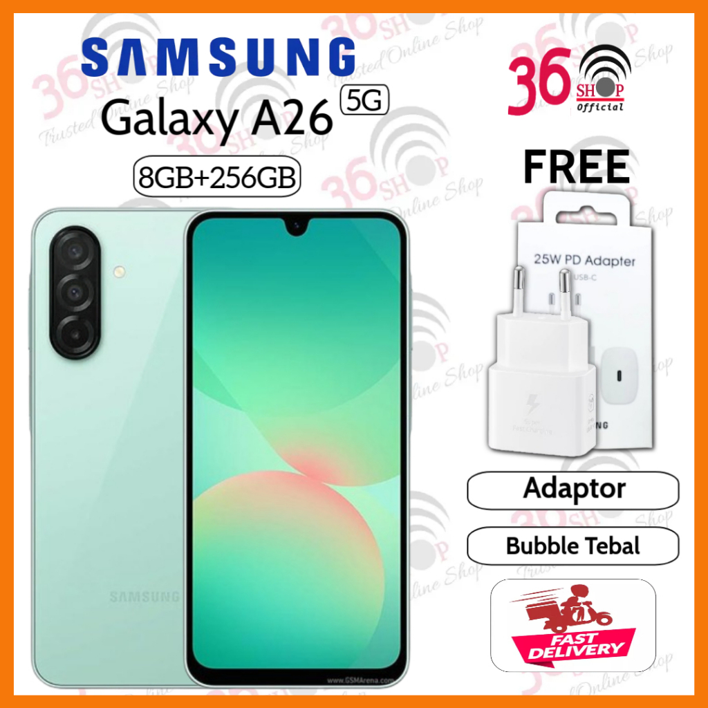 Samsung Galaxy A26 5G 8GB+256GB LCD Super AMOLED Camera 50MP Garansi Resmi 1 Tahun RI