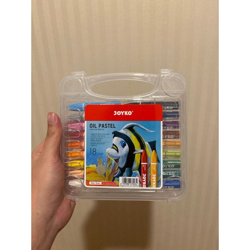

new crayon Joyko oil pastel 18pcs