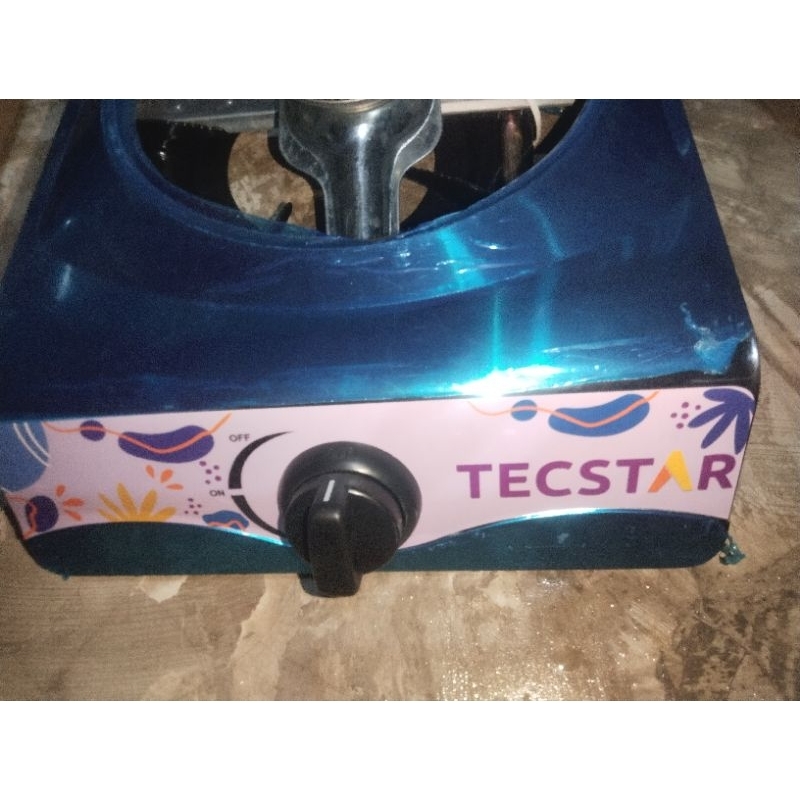 Tecstar Kompor Gas 1 Tungku Stainless