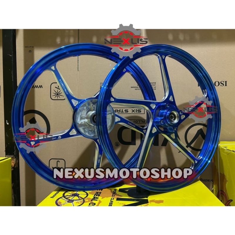 Velg Vnd Ak 55 Honda  Kharisma/ Supra 110/ Supra X 125/ bebek  140x17 & 160x17 Velg Racing Vnd Ak55 