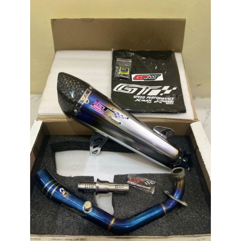 ekzos GT SPEED exhaust for Xmax old/Xmax new