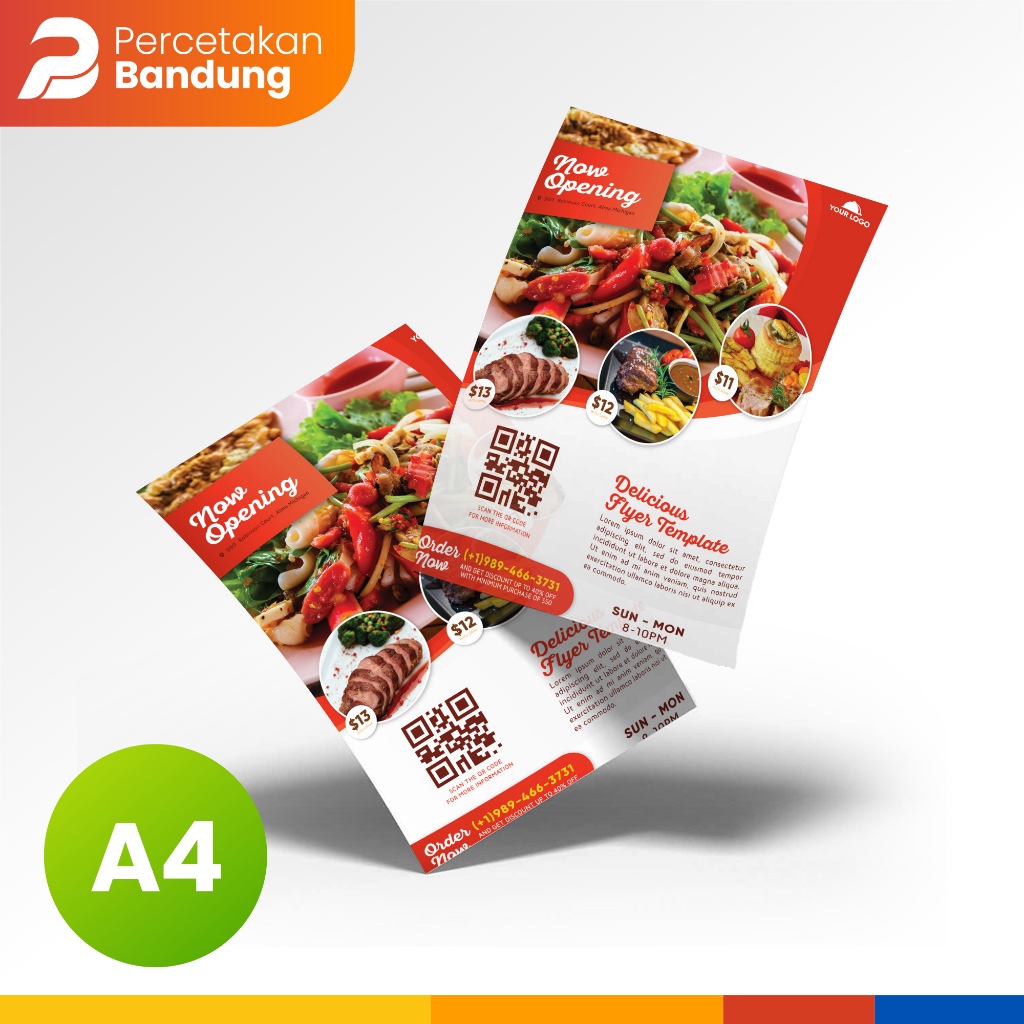 

Brosur Custom | Print MEDIA Flyer Promosi | Cetak Leaflet A4 |